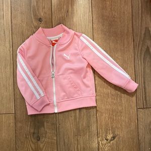 18M Pink Puma Track Jacket